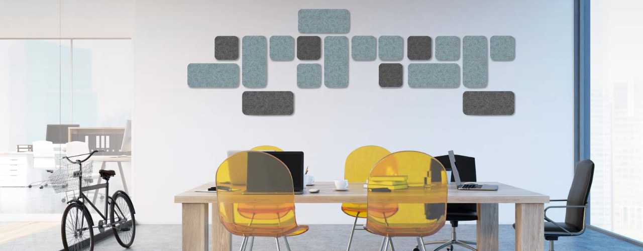 Be creative with your acoustic treatment
